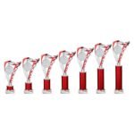 Frenzy Multisport Tube Trophy Red / Silver & Red