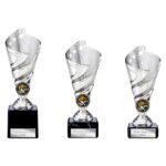 Hurricane Multisport Plastic Cup Silver