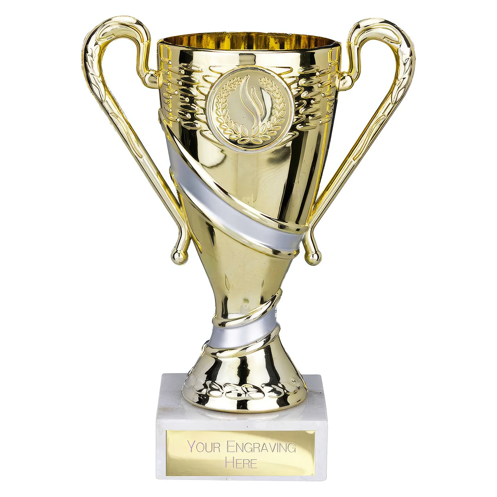 TR25316A Attrition Trophy Gold and Silver 145mm - Image 1