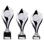Volcano Trophy Silver & Black