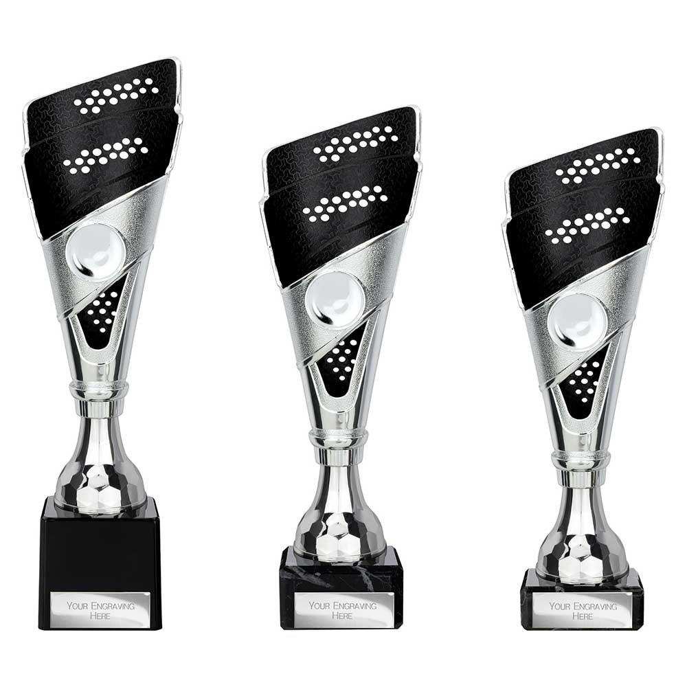 TR25546.jpg Predator Trophy Silver & Black - Image 1
