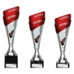Predator Trophy Silver & Red