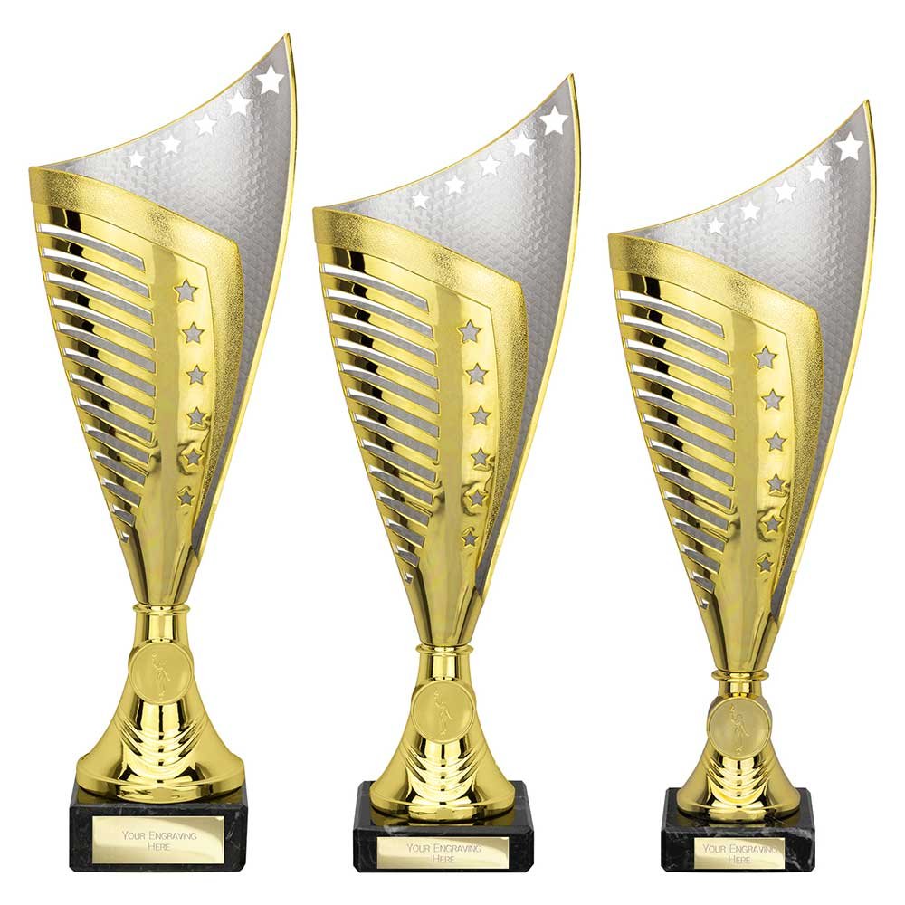 TR25552.jpg Nebula Trophy Gold & Silver - Image 1