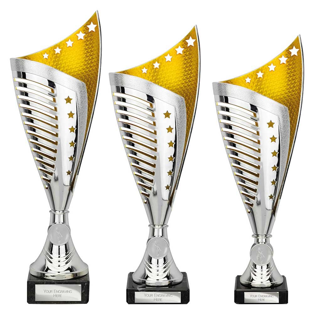 TR25553.jpg Nebula Trophy Silver & Gold - Image 1