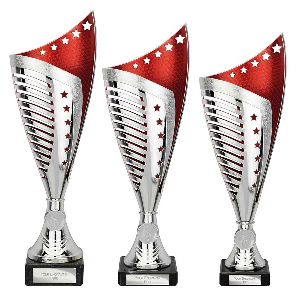 TR25555.jpg Nebula Trophy Silver & Red - Image 1