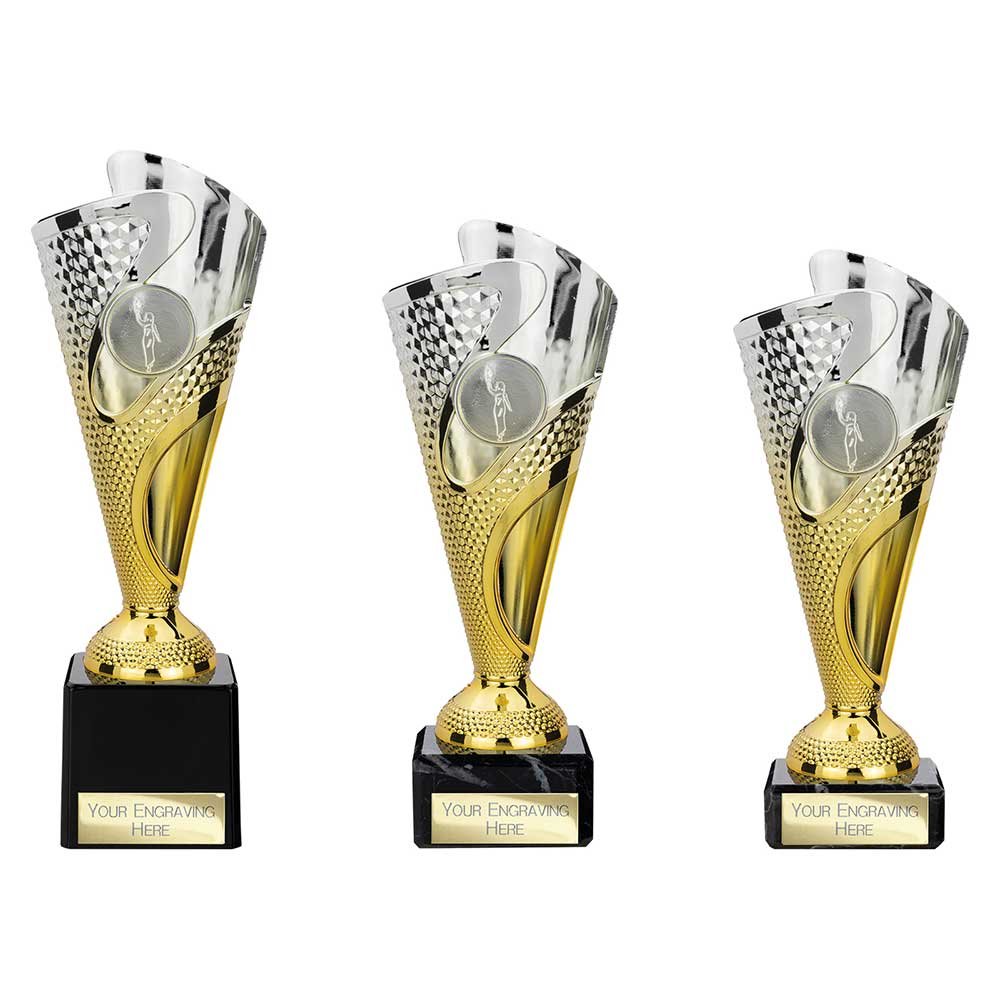 TR25560.jpg Rodeo Trophy Silver & Gold - Image 1