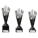 Rodeo Trophy Silver & Black