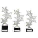 Trinity Star Multisport Plastic Trophy Silver
