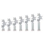 Trinity Star Multisport Tube Trophy Silver