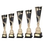 Quest Laser Cut Cup Gold & Black