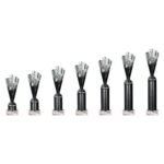 Rodeo Multisport Tube Trophy Silver & Black