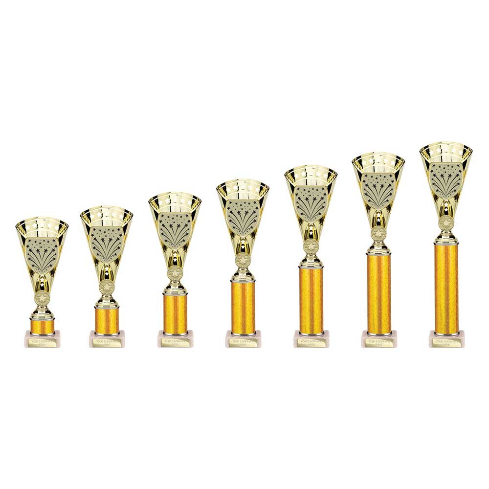 TR25638.jpg Cobra Star Multisport Tube Trophy Gold - Image 1