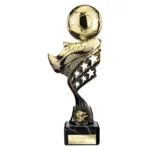 Innov8 Football Plastic Trophy Gold & Black