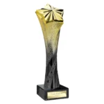 Star Tower Heavyweight Trophy Gold & Black 270mm