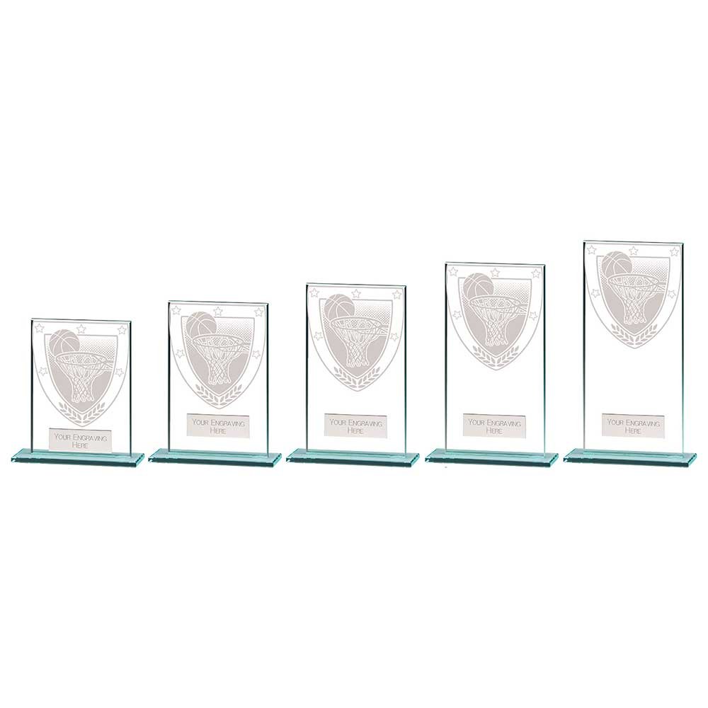 CR20370.jpg Millennium Basketball Jade Glass Award - Image 1