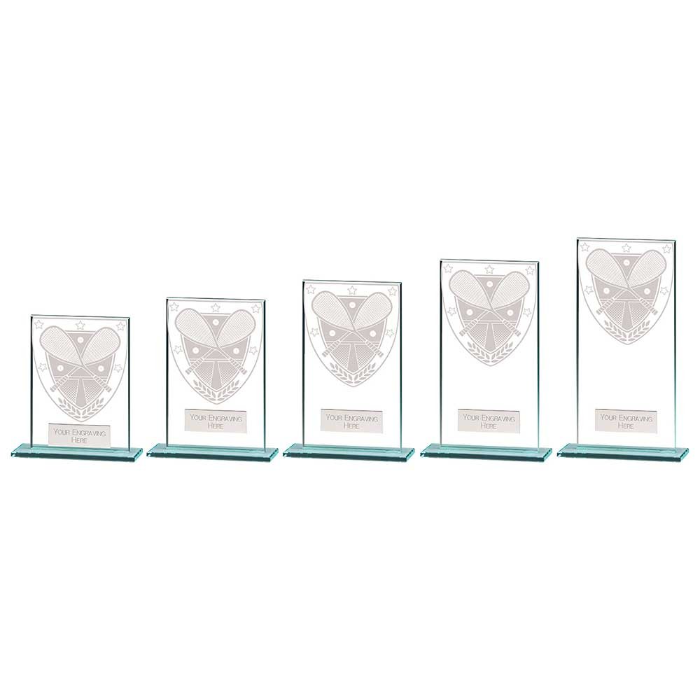 CR20391.jpg Millennium Squash Jade Glass Award - Image 1