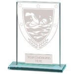 Millennium Swimming Jade Glass Award 80mm