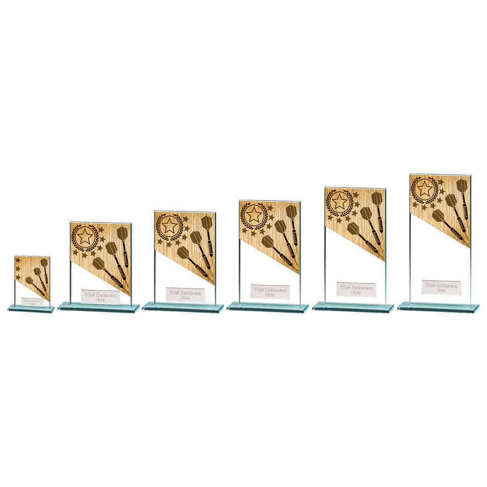 CR22208.jpg Mustang Darts Jade Glass Award - Image 1