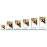 Mustang Chess Jade Glass Award
