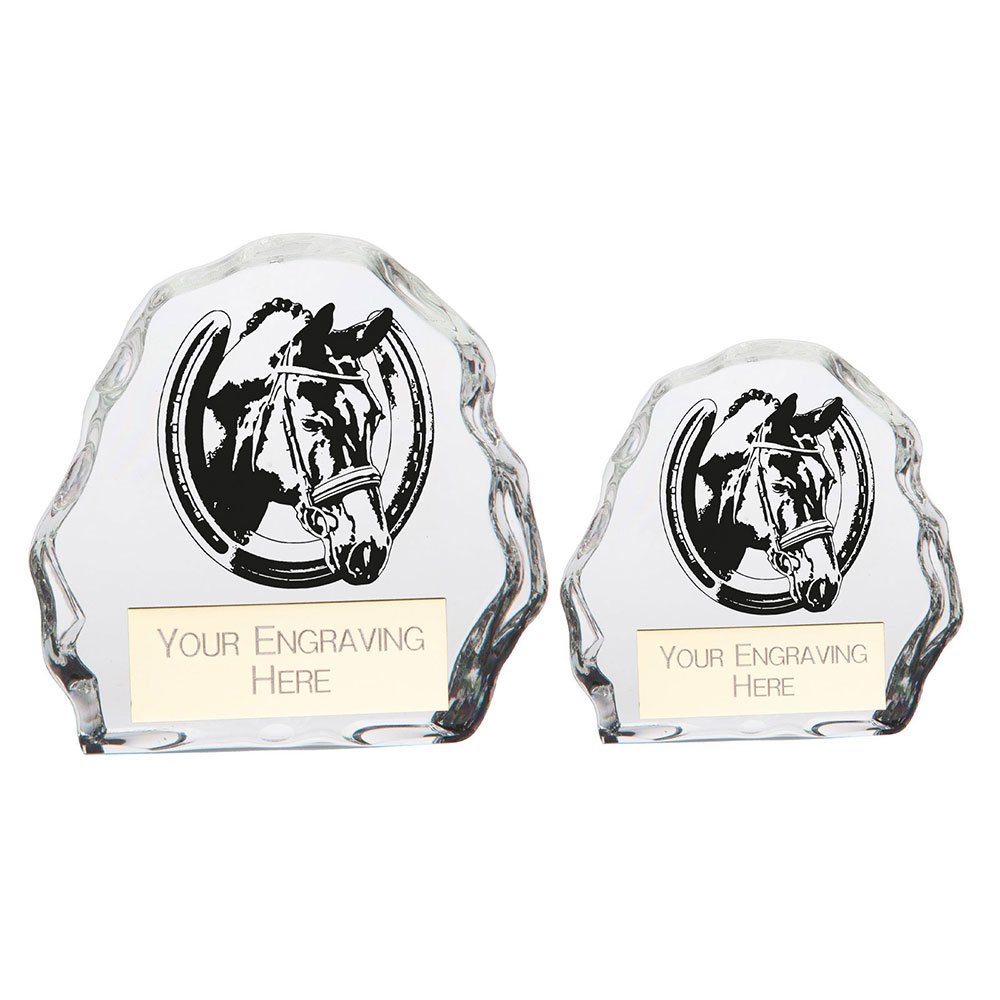 CR22247.jpg Mystique Equestrian Glass Award - Image 1