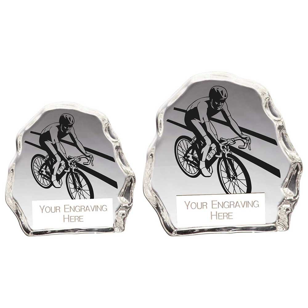 CR23136.jpg Mystique Cycling Glass Award - Image 1