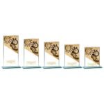 Mustang Running Jade Glass Award