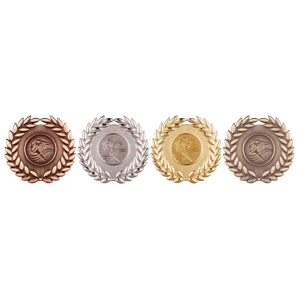 MM23154.jpg Classic Wreath Medal 60mm - Image 1