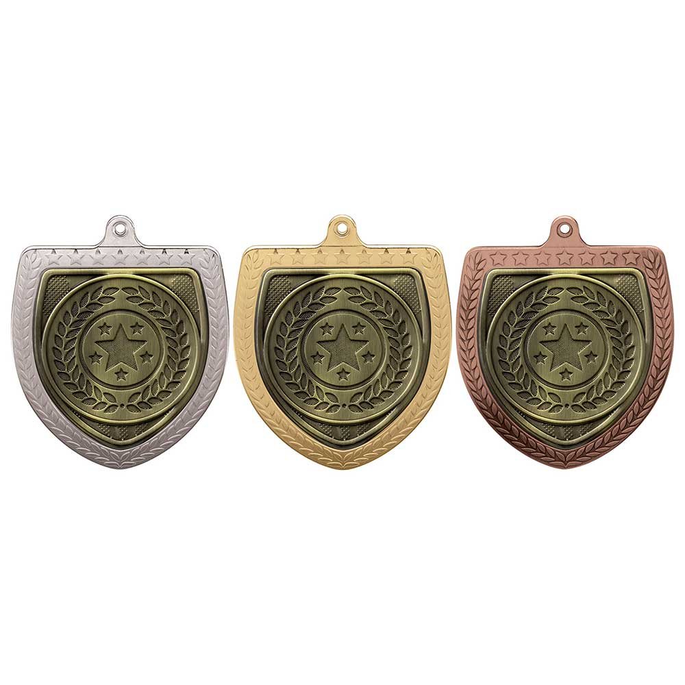 MM24218.jpg Cobra Multi-Sport Shield Medal - Image 1
