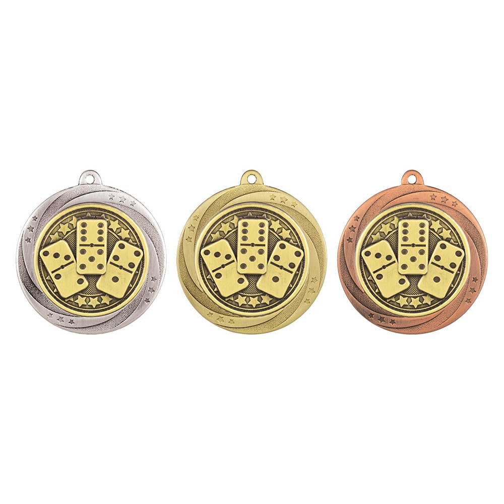 MM25047.jpg Superstar Dominoes Medal - Image 1