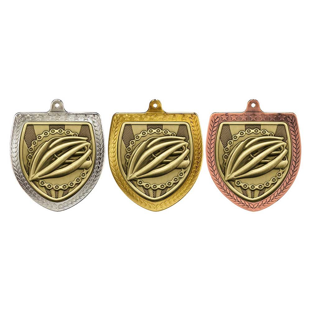 MM25139.jpg Cobra Cycling Shield Medal - Image 1