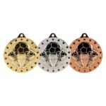 Cascade Stars Football Medal 70mm
