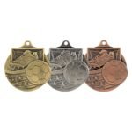 Power Strike Football Medal 50mm