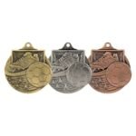 Power Strike Football Medal 70mm