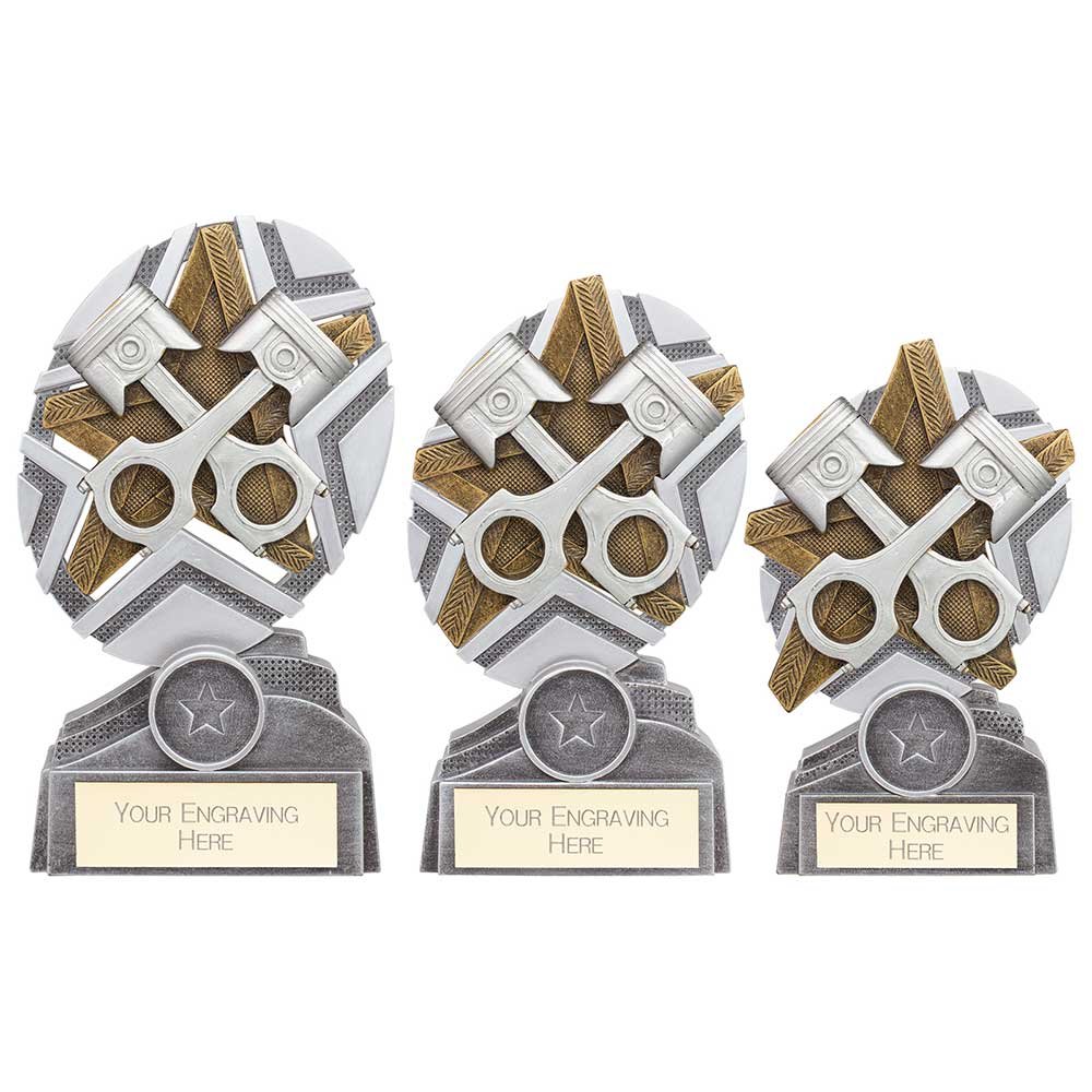 PA24246.jpg The Stars Motorsport Piston Plaque Award - Image 1