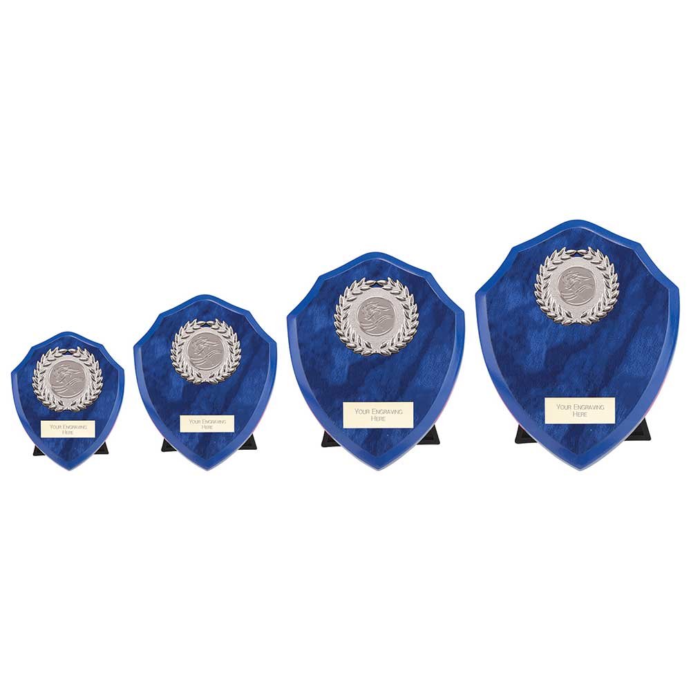 PL24569.jpg Reward Wreath Shield Azure Blue - Image 1