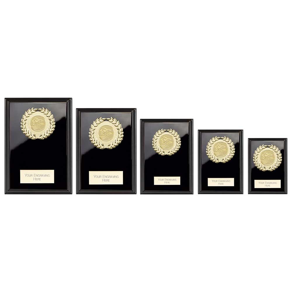 PL24577.jpg Reward Wreath Plaque Epic Black - Image 1