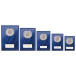 Reward Wreath Plaque Azure Blue
