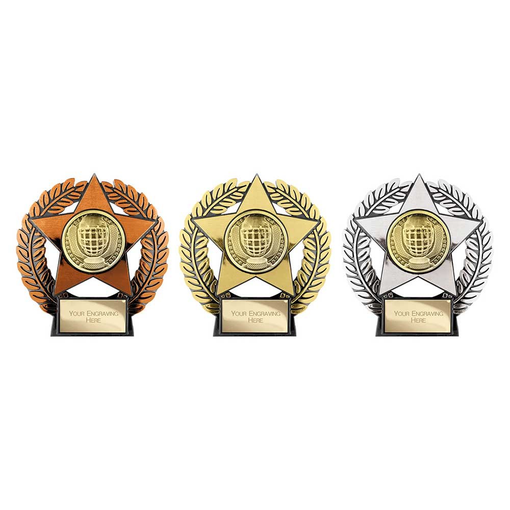 PL25064.jpg Emperor Star Ice hockey Plaque - Image 1