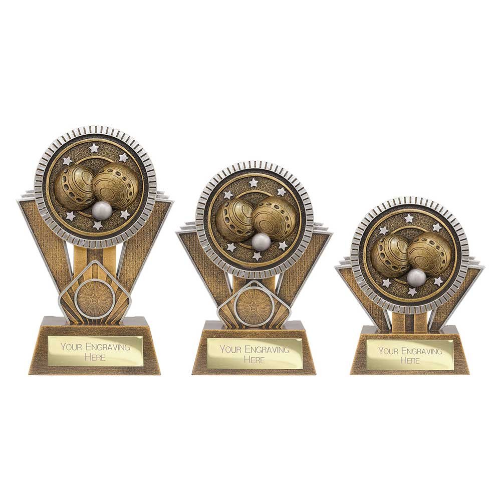 PM24162.jpg Apex Ikon Lawn Bowls Award Gold & Silver - Image 1