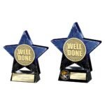 Superstar Well Done Award Blue & Black