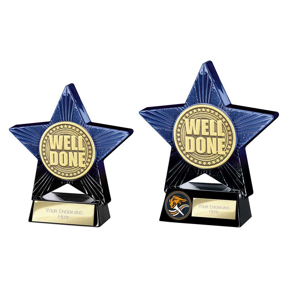 PM25163.jpg Superstar Well Done Award Blue & Black - Image 1