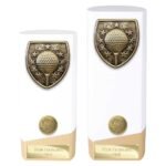 Prime Cobra Golf Award White & Gold
