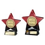 Superstar Well Done Award Red & Black
