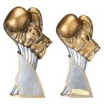 Total KO Resin Award Antique Silver