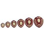 Mountbatten Annual Shield Rosewood & Gold