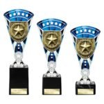 Cobra Star Cup Well Done Silver & Blue
