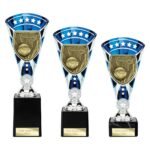 Cobra Star Cup Netball Silver & Blue