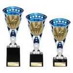 Cobra Star Cup Swimming Silver & Blue