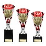 Cobra Star Cup Darts Silver & Red