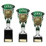 Cobra Star Cup Lawn Bowls Silver & Green